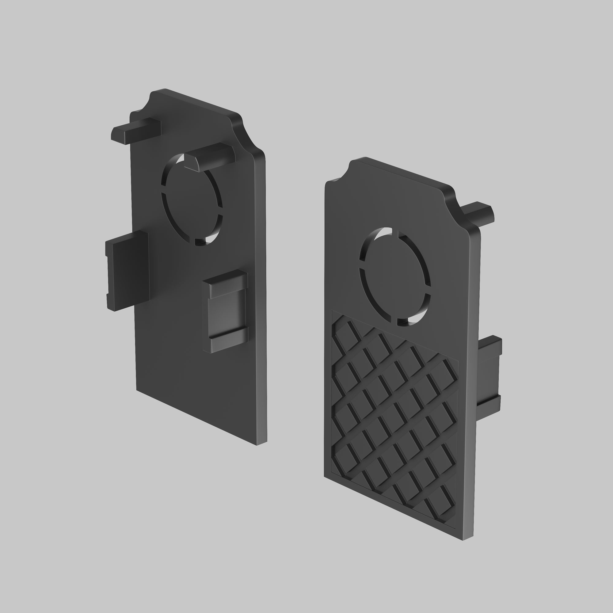 End cap Exility 2 pcs Recessed