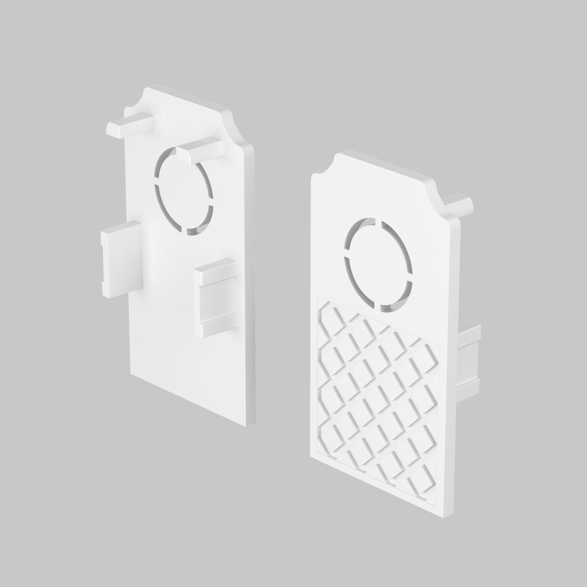 End cap Exility 2 pcs Recessed