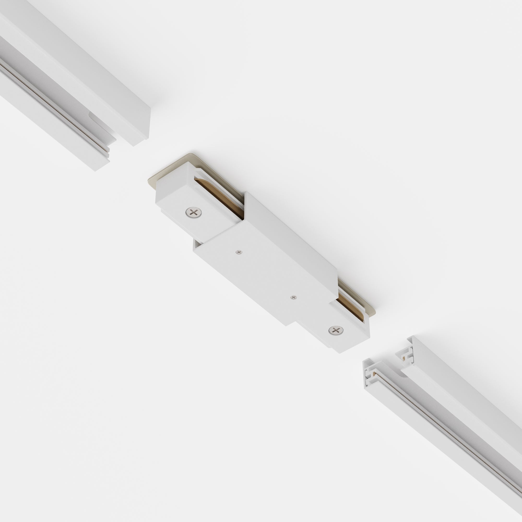 Medium power connector Unity Components for surface-mounted track system