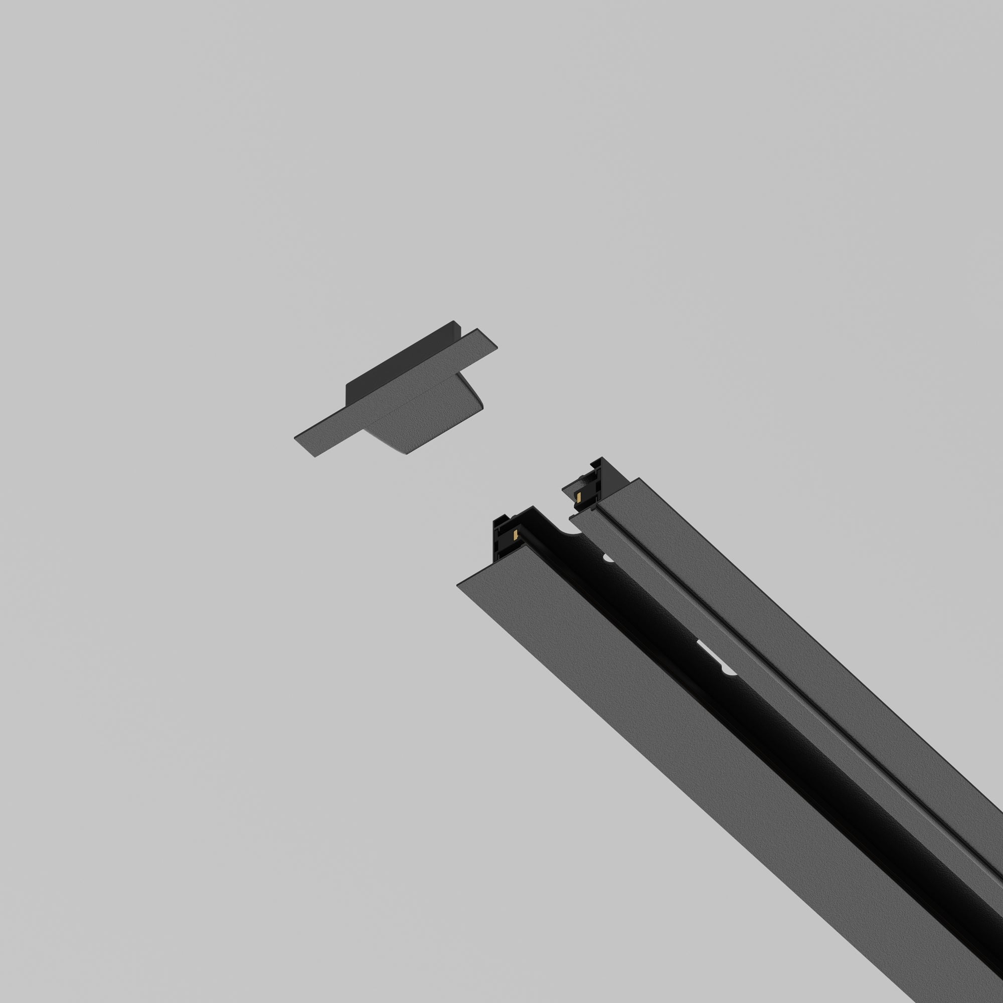 End cap Unity 1 pcs Components for build-in track system