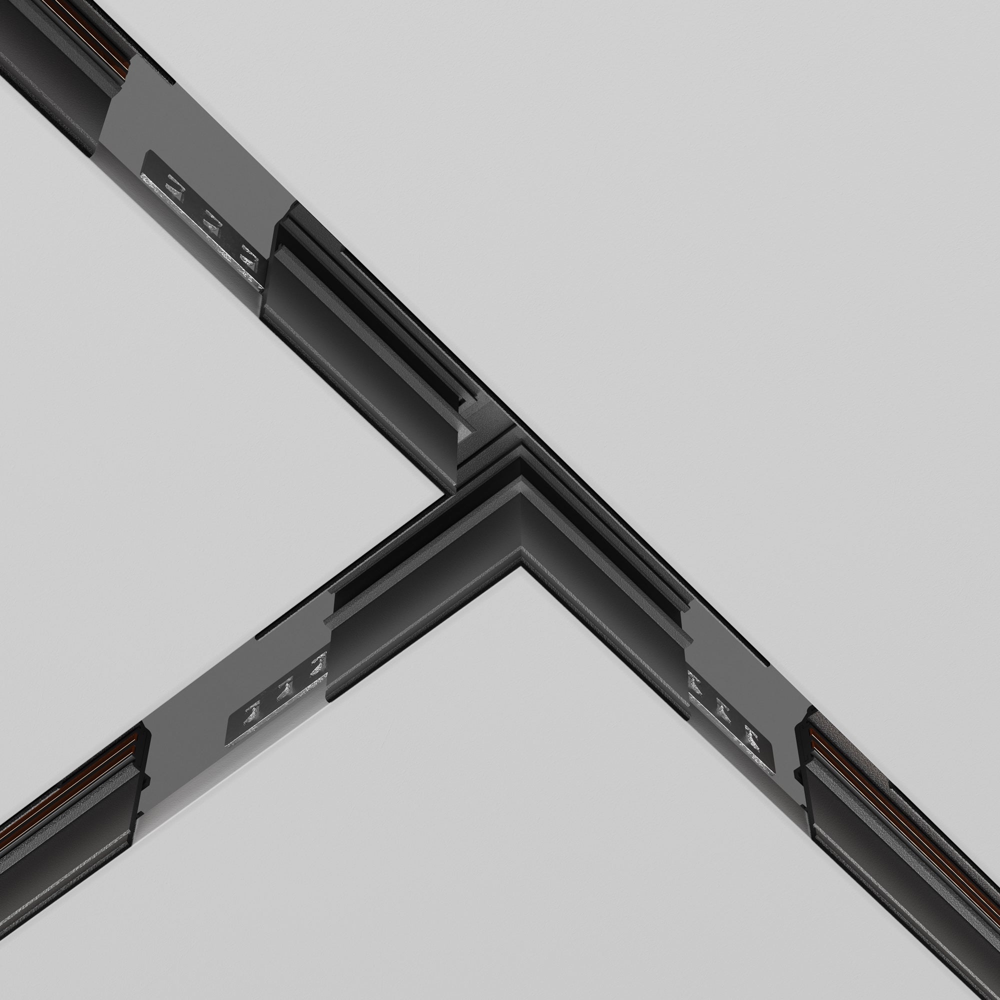 T-connector Exility recessed