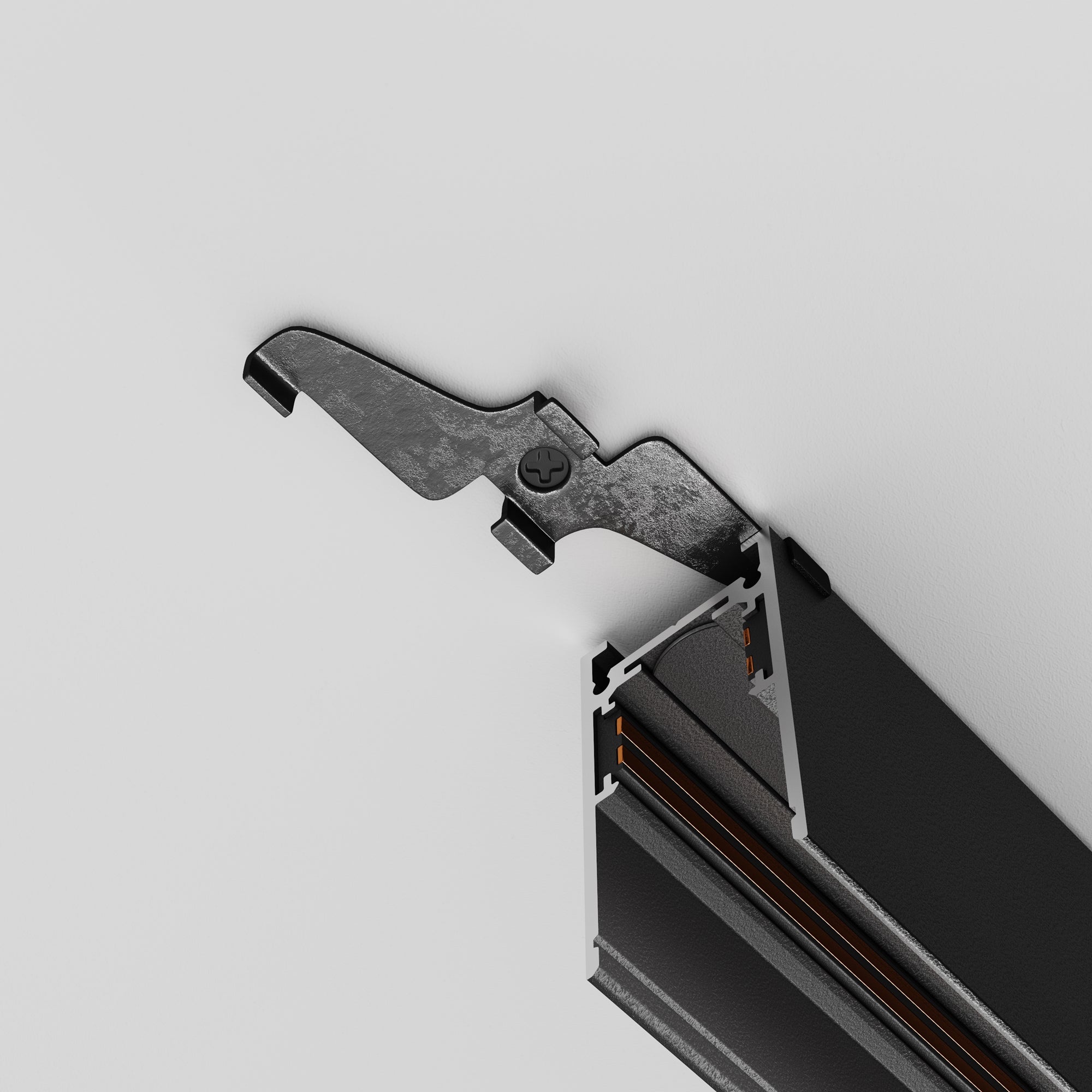 Surface mounting clip Exility