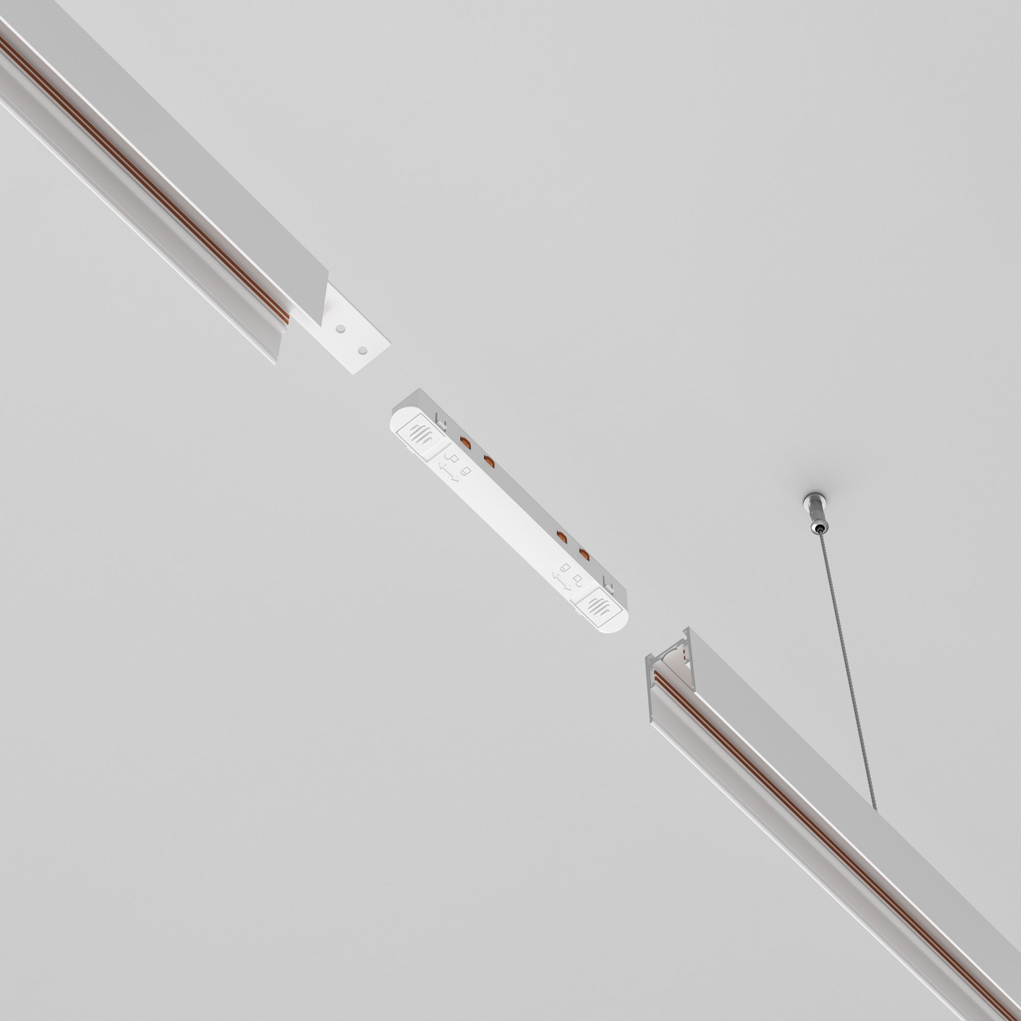 Straight power connector Exility