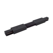 Flexible connector Unity black Components for surface-mounted track system