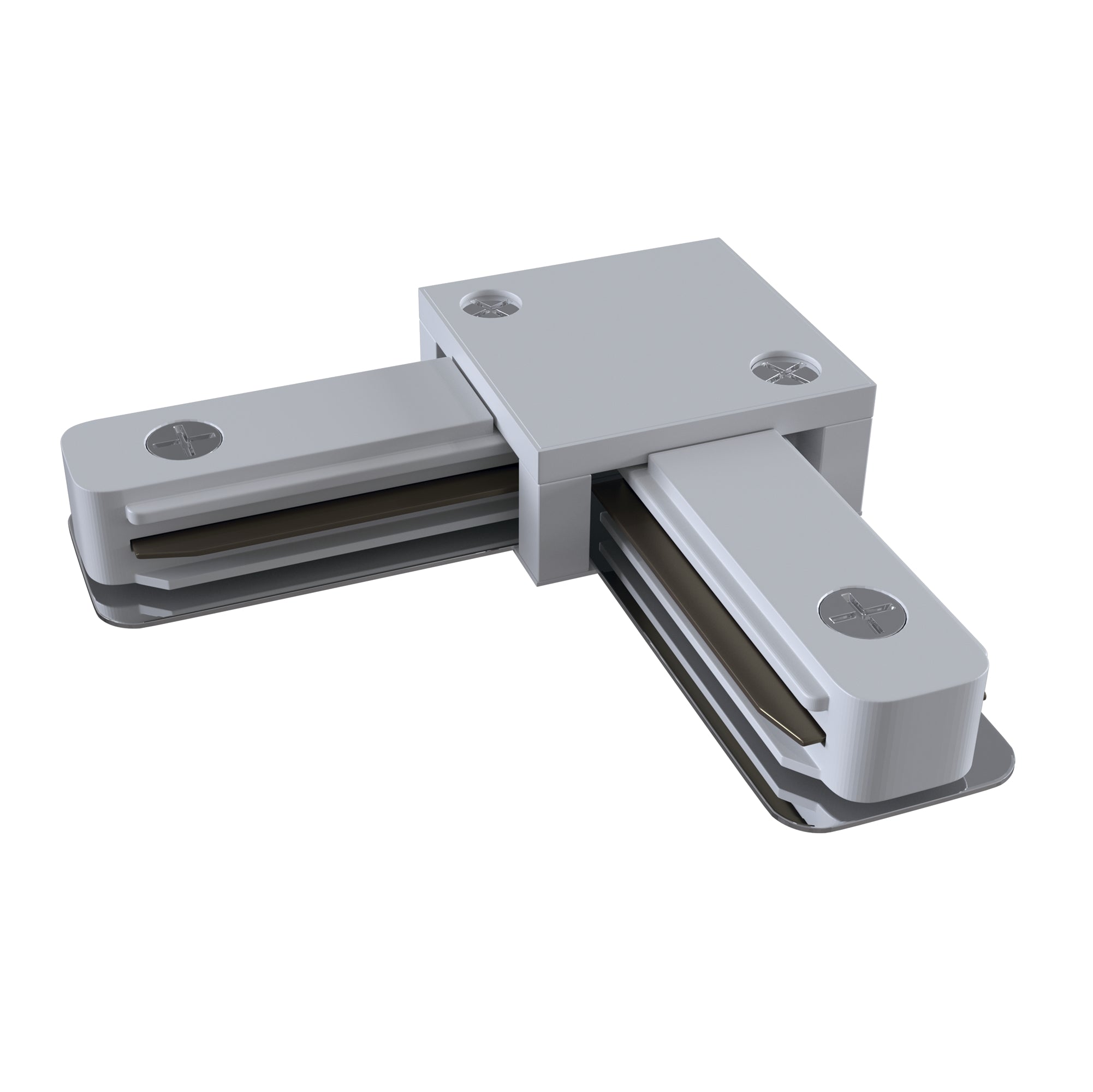 L-connector Unity Components for surface-mounted track system