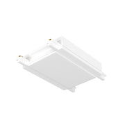 Straight power connector Radity white