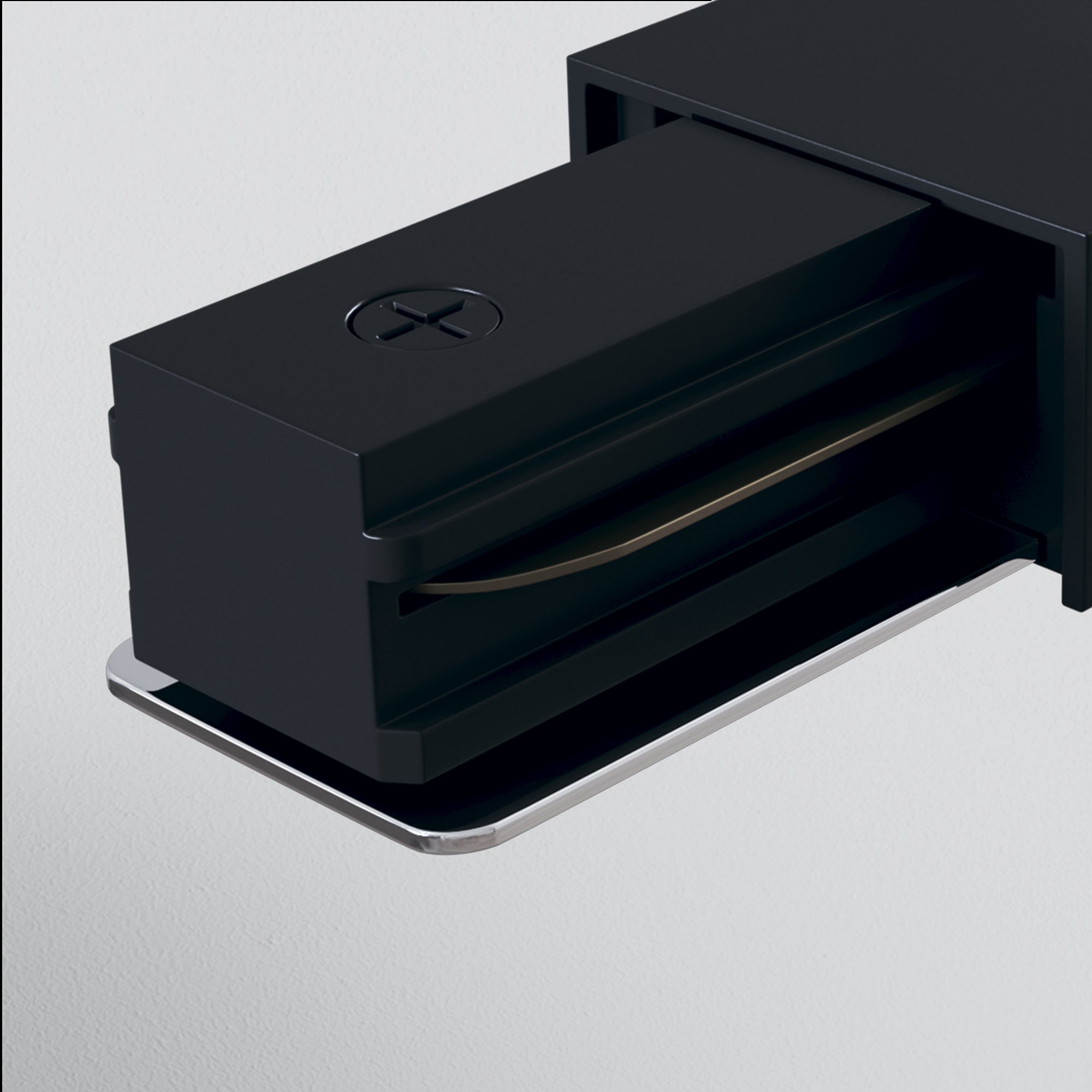 Power input Unity Components for surface-mounted track system