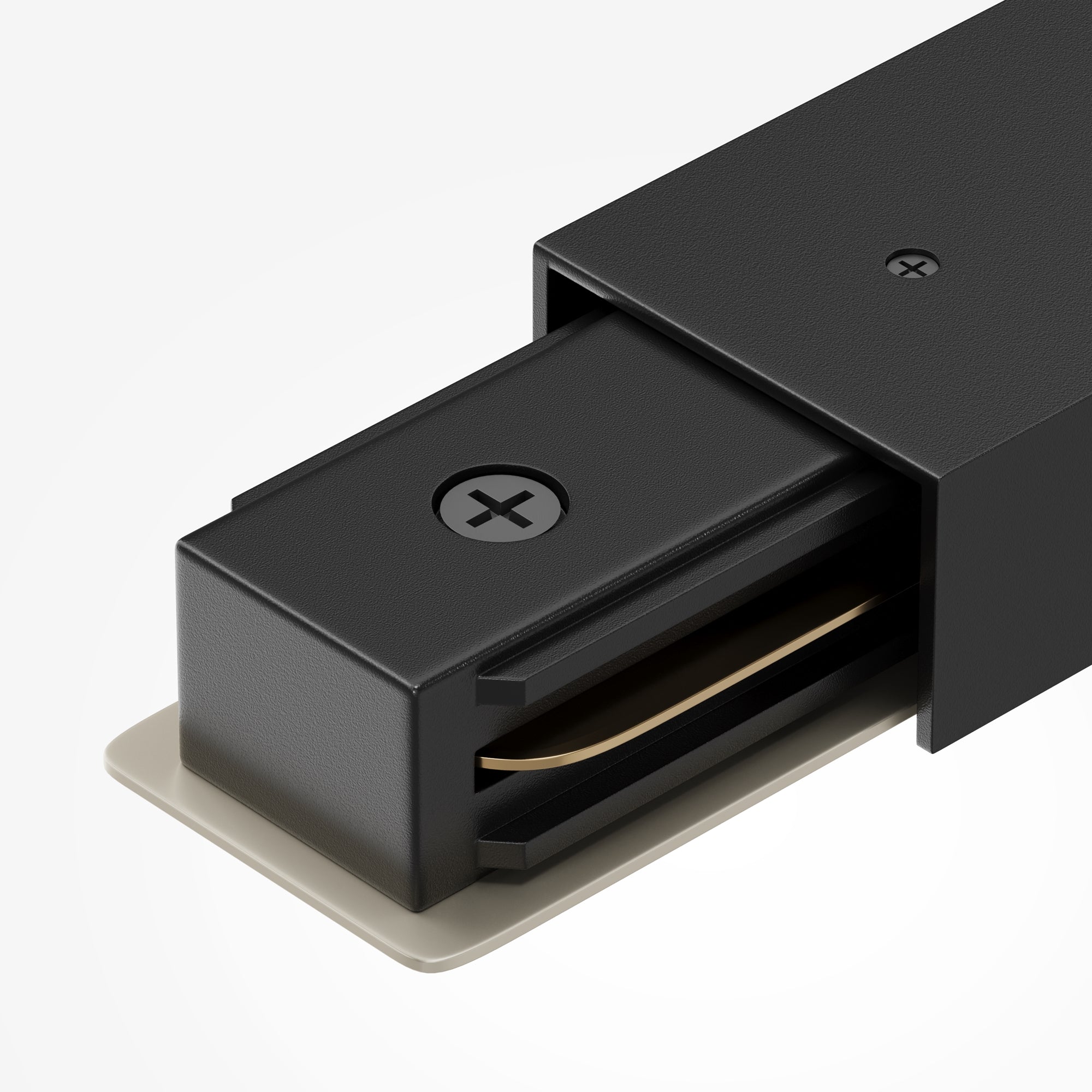 Medium power connector Unity Components for surface-mounted track system