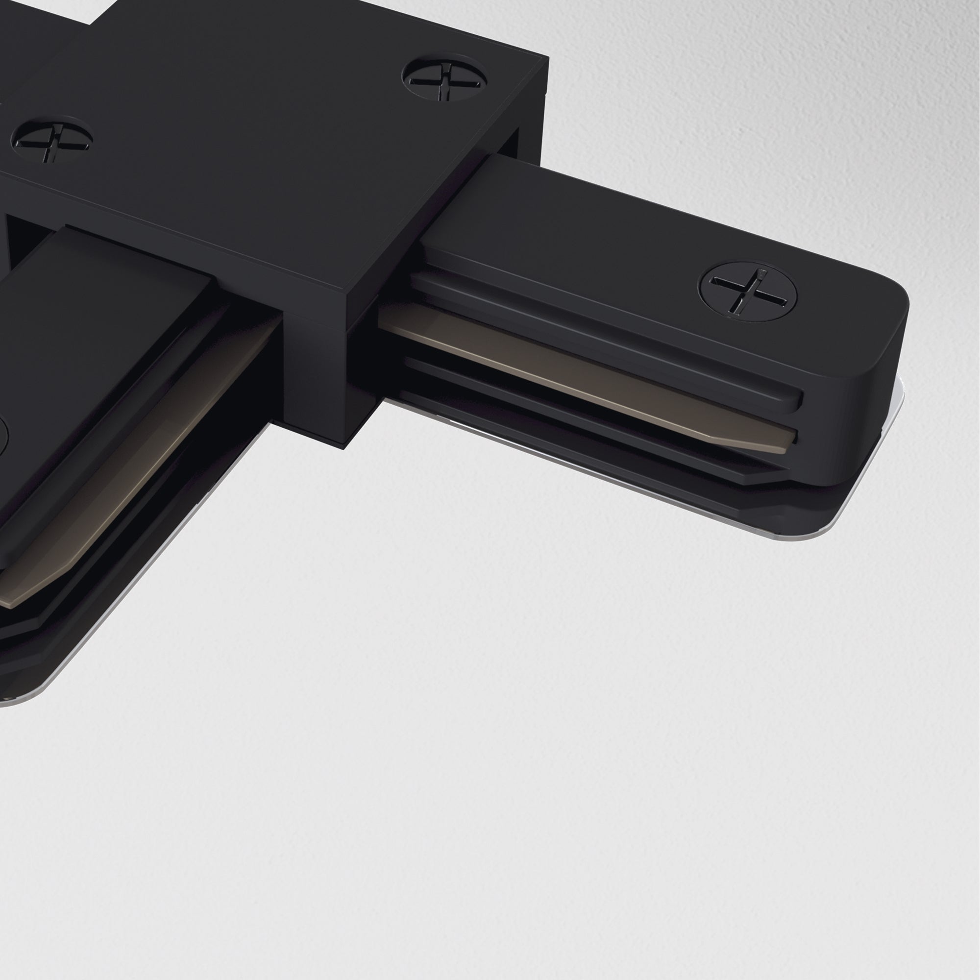 T-connector Unity Components for surface-mounted track system