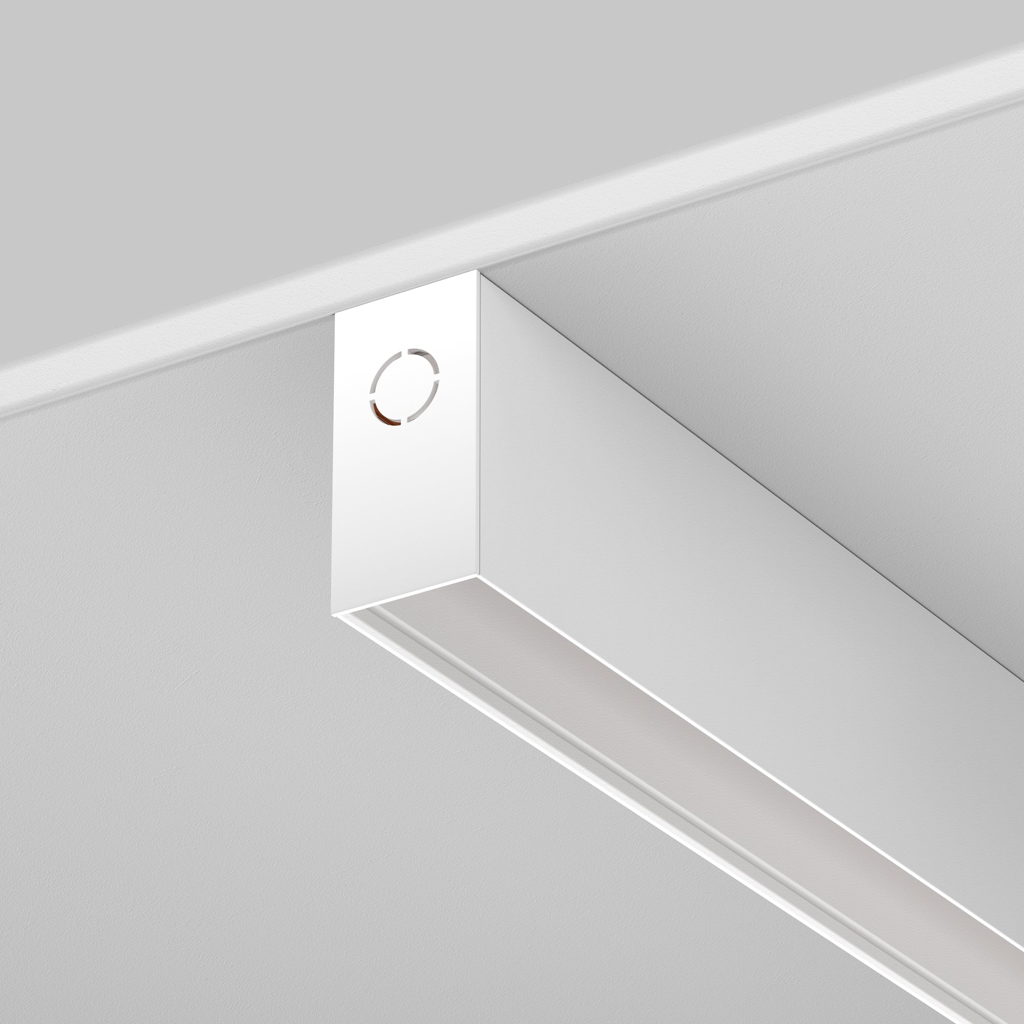 Track Exility surface-mounted/suspended white