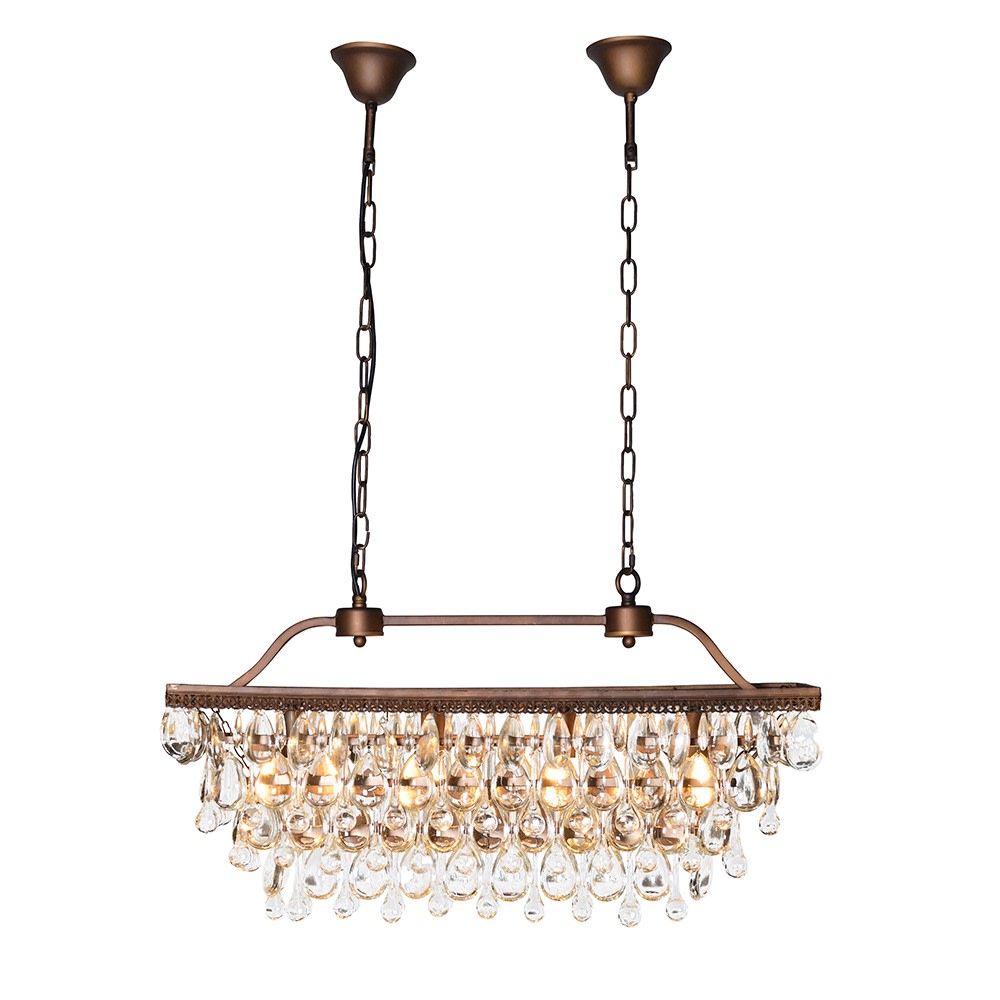 Callander Crystal Droplets Chandelier