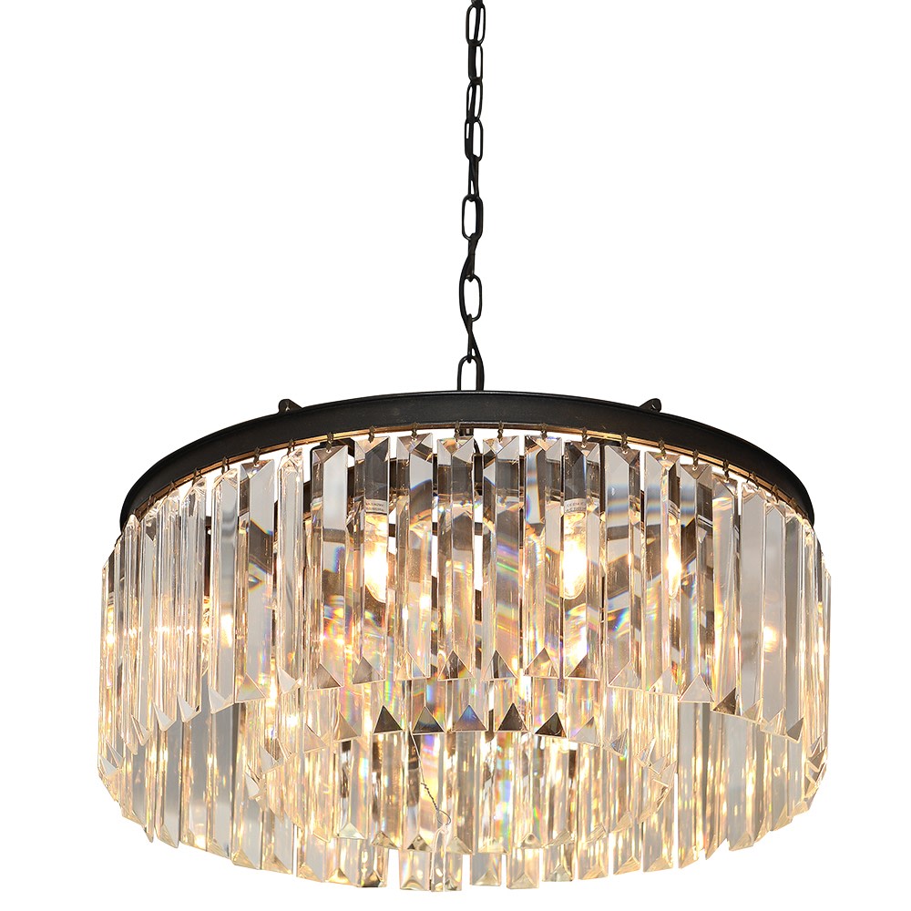 Dunkeld Round Crystal Chandelier