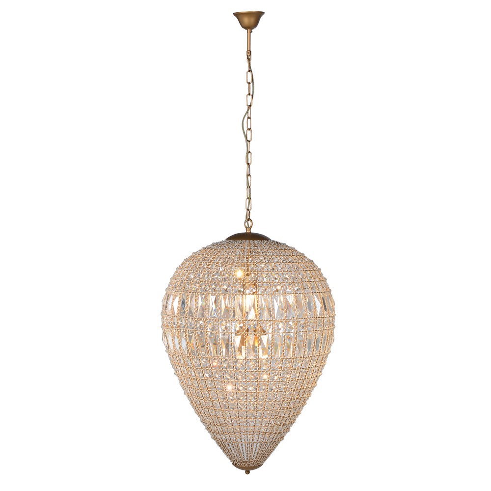 Helensburgh Dome Beaded Crystal Chandelier