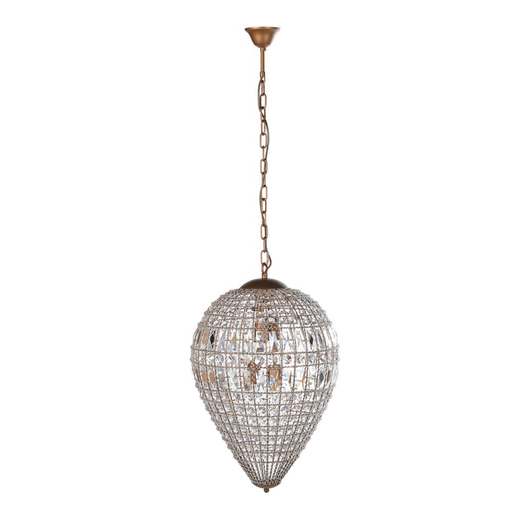 Helensburgh Dome Beaded Crystal Chandelier