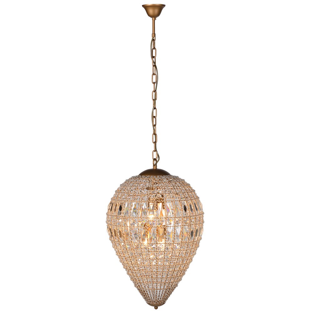 Helensburgh Dome Beaded Crystal Chandelier