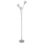 Electron 3Lt Floor Lamp - Chrome Finish