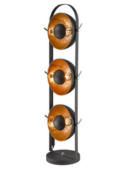 Nebula Floor Lamp with Three Reflectors