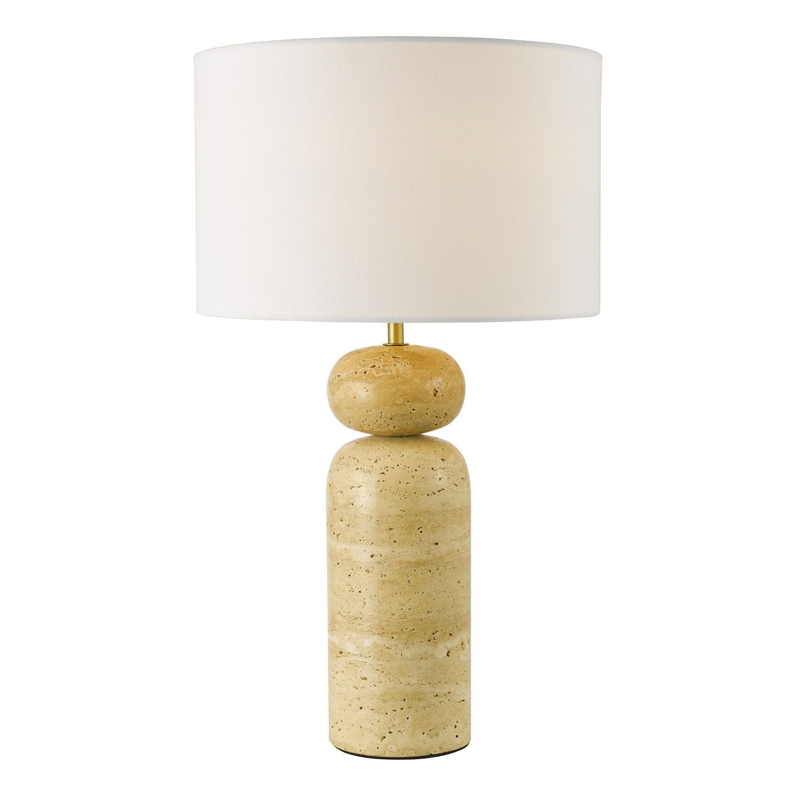 Soyala Table Lamp Brown With Shade