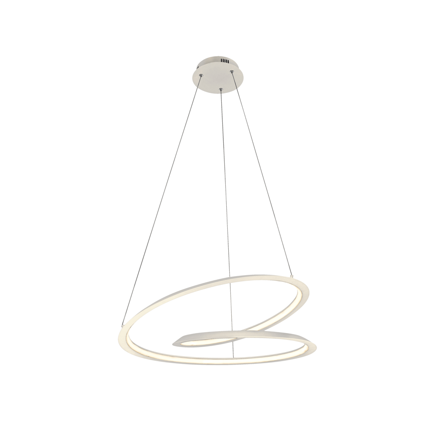 Looping· Lamp, Black, White Medium/Large Ø97 - Cusack Lighting