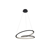 Looping· Lamp, Black, White Medium/Large Ø97 - Cusack Lighting