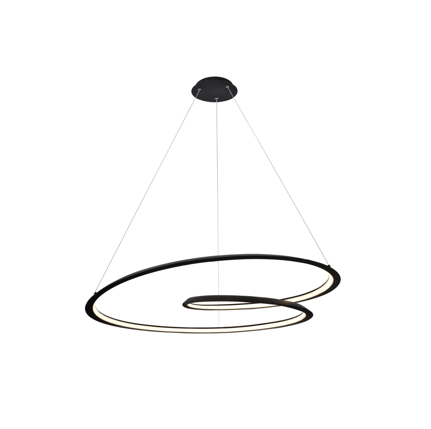 Looping· Lamp, Black, White Medium/Large Ø97 - Cusack Lighting