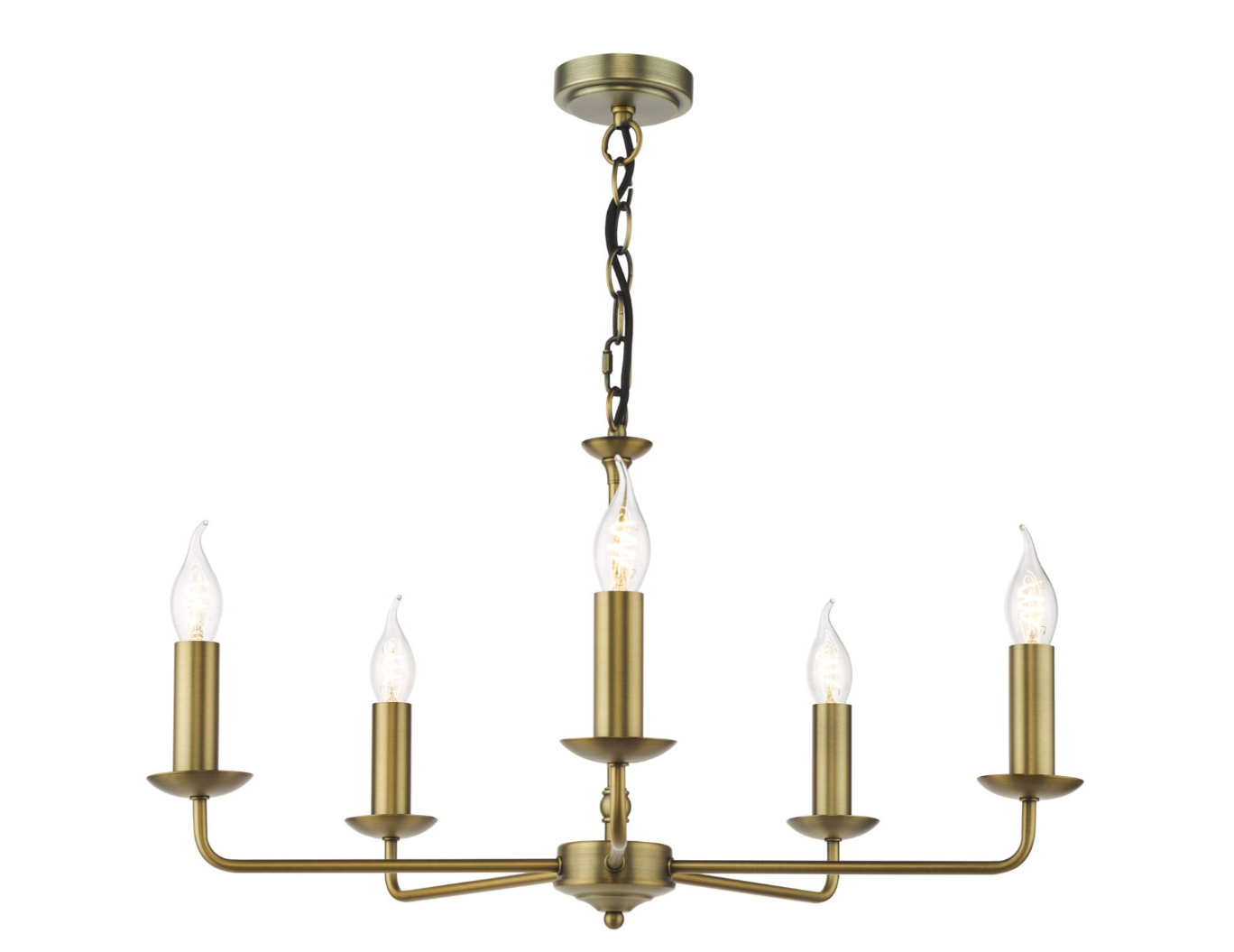 Favian 5/8 Light Pendant- Matt Bronze Fitting Only