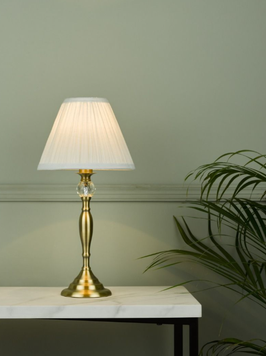 Laura Ashley Ellis Table Lamp- Various Finishes