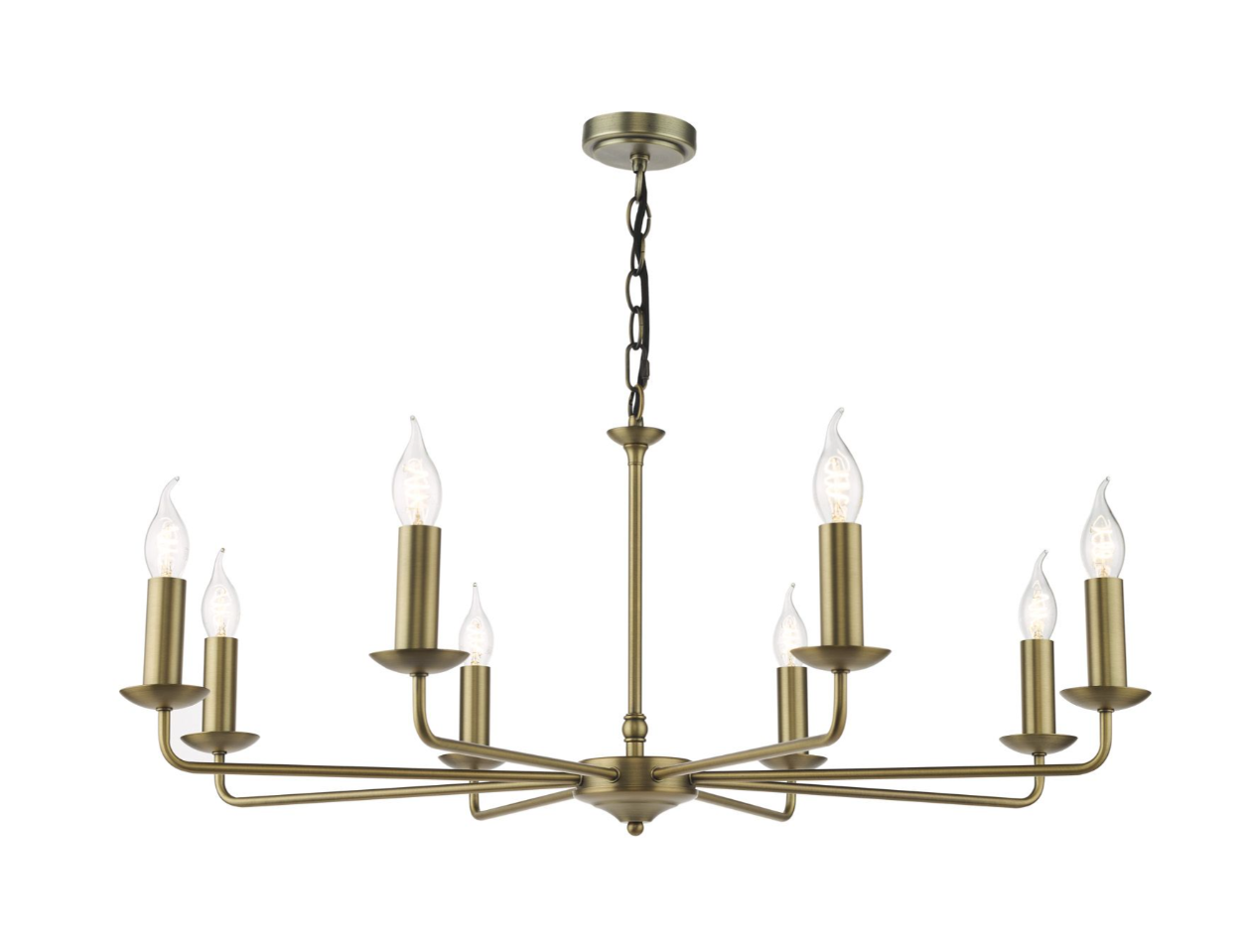 Favian 5/8 Light Pendant- Matt Bronze Fitting Only