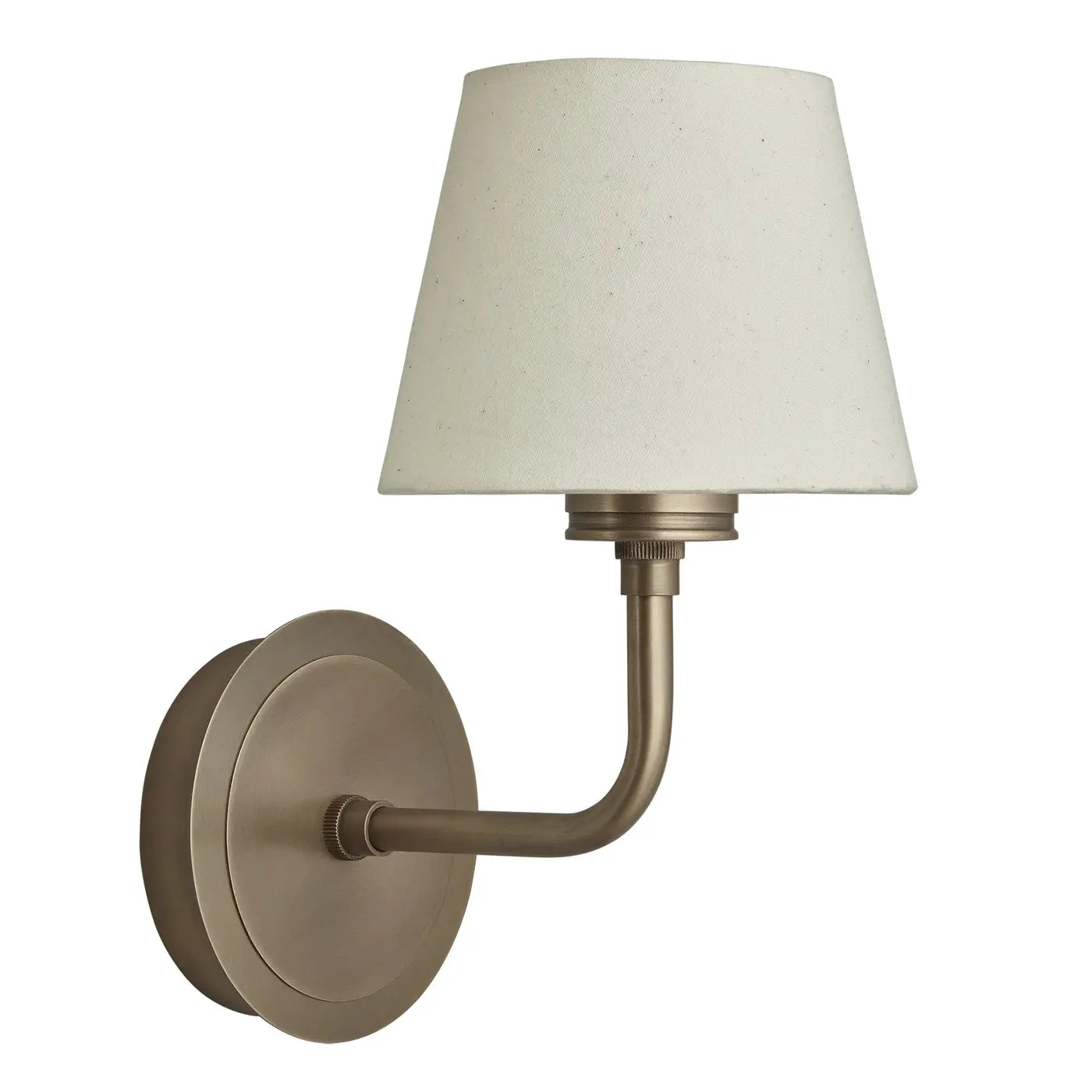 Albany 1/2Lt Wall Light - Natural Cotton Shade