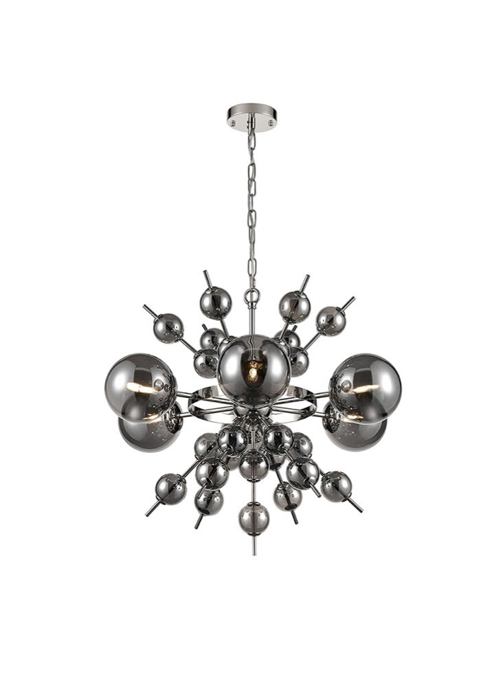 Expleo 6 light Double Height Ceiling Light - Chrome Finish