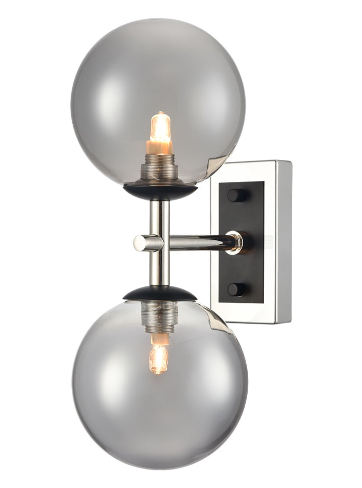 Pelago 1/2Lt Bathroom Wall Light IP44 - Various Colours