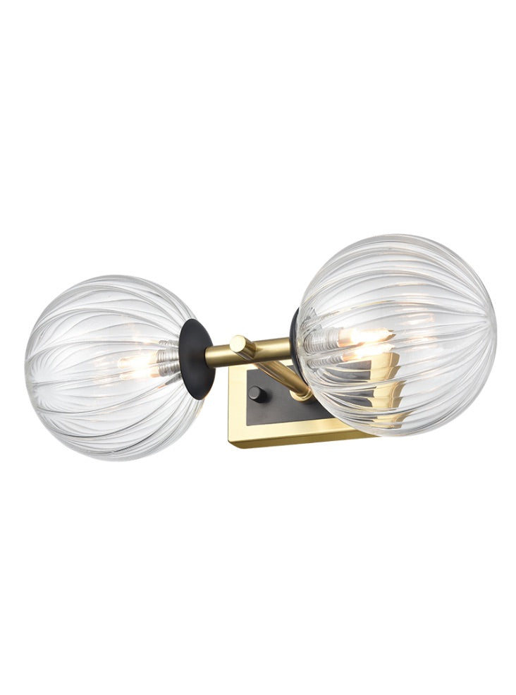 Pelago 1/2Lt Bathroom Wall Light IP44 - Various Colours