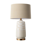 Modern Home Ceramic Table Lamp - Oatmeal