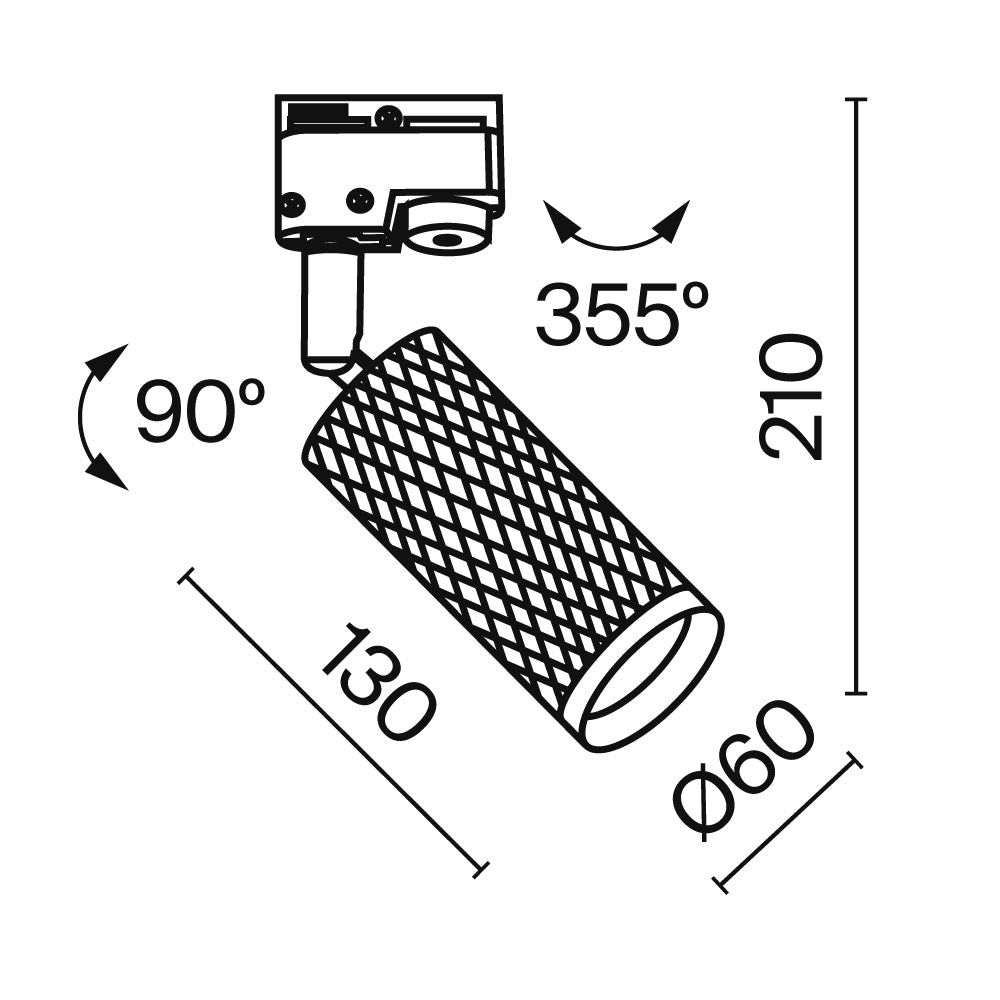 Focus Unity Design Track Lighting GU10
