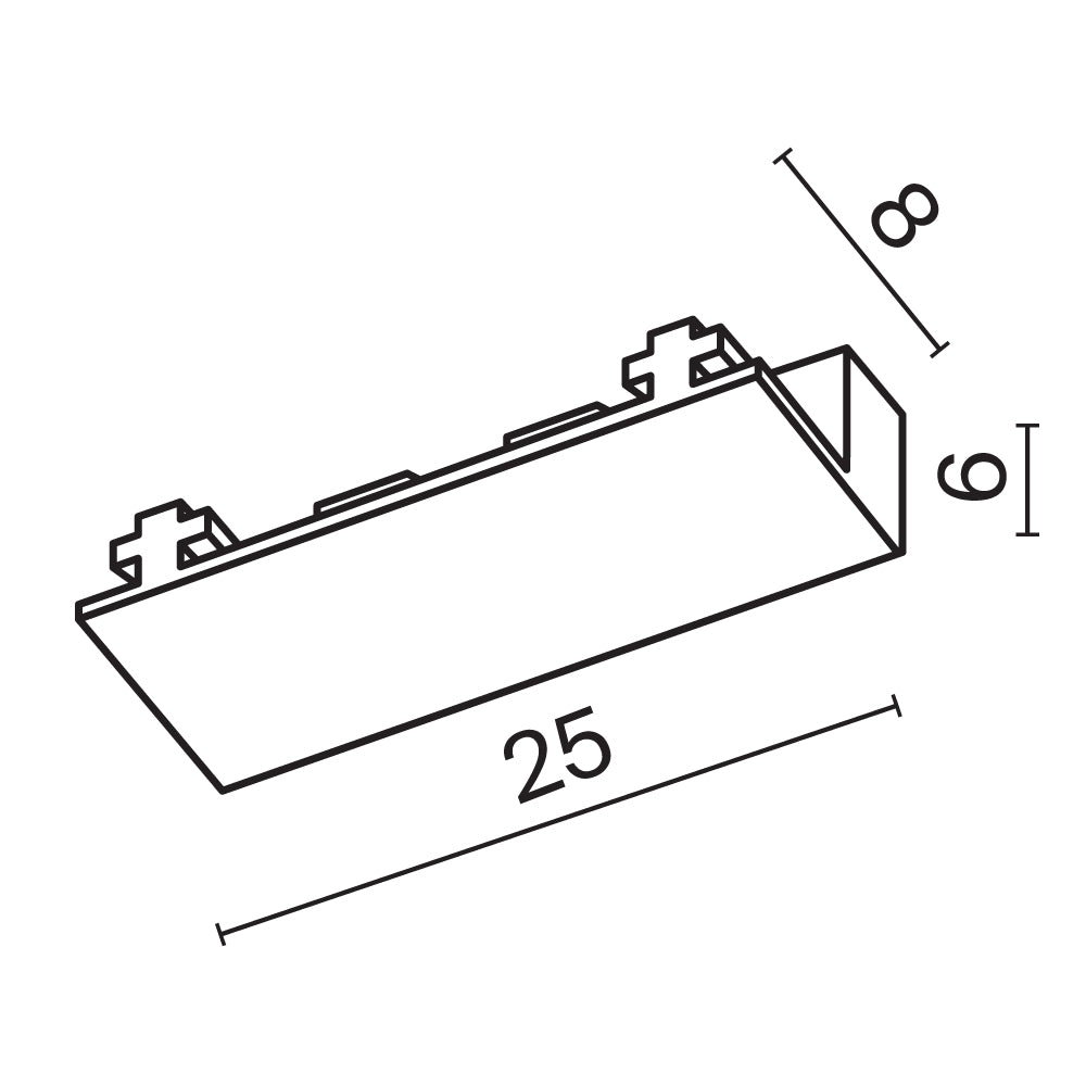 End cap Radity 2 pcs