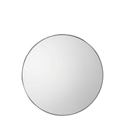 Bowie Round Mirror - Black/Silver/Champagne