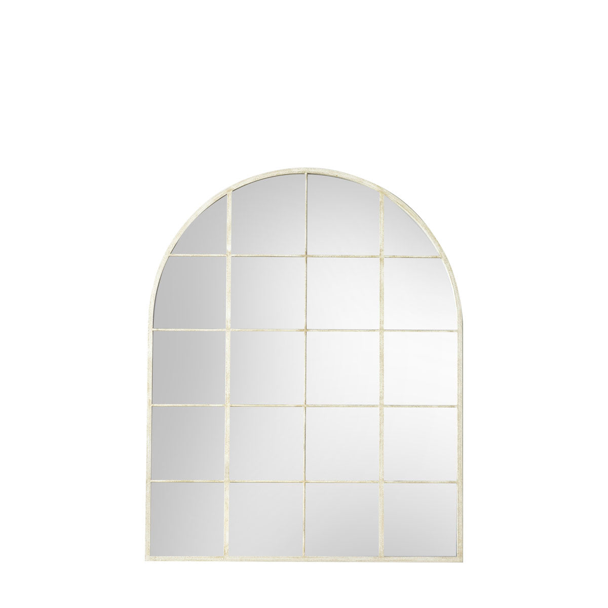 Hampstead Arch Mirror White/ Black