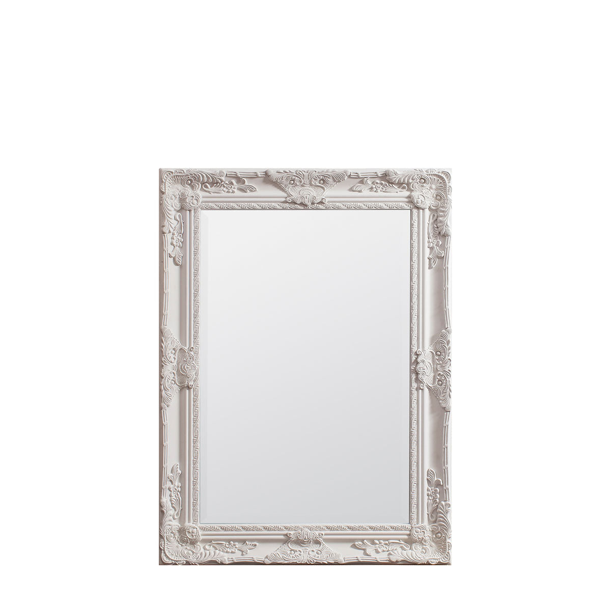 Hampshire Rectangle Mirror Cream W840 x D35 x H1145mm