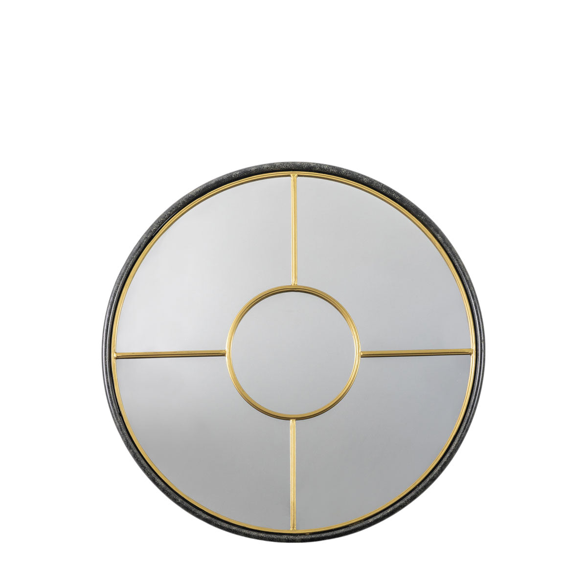 Rocca Round Mirror- Gold
