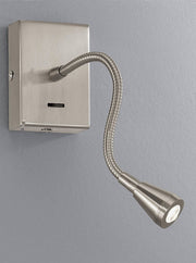 Kylo Reading Light LED Satin Nickel