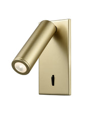 Daley LED Reading Light Recess/Surface LED 
Gold Colour/Satin Nickel
