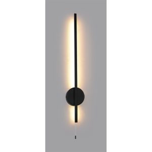 Corona Ultra-Modern LED Wall Lamp- Black & Gold Finishes