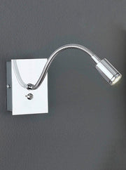 Loche Reading Light LED 
Chrome