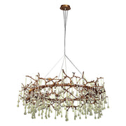 Orillia Olive Gold Chandelier
