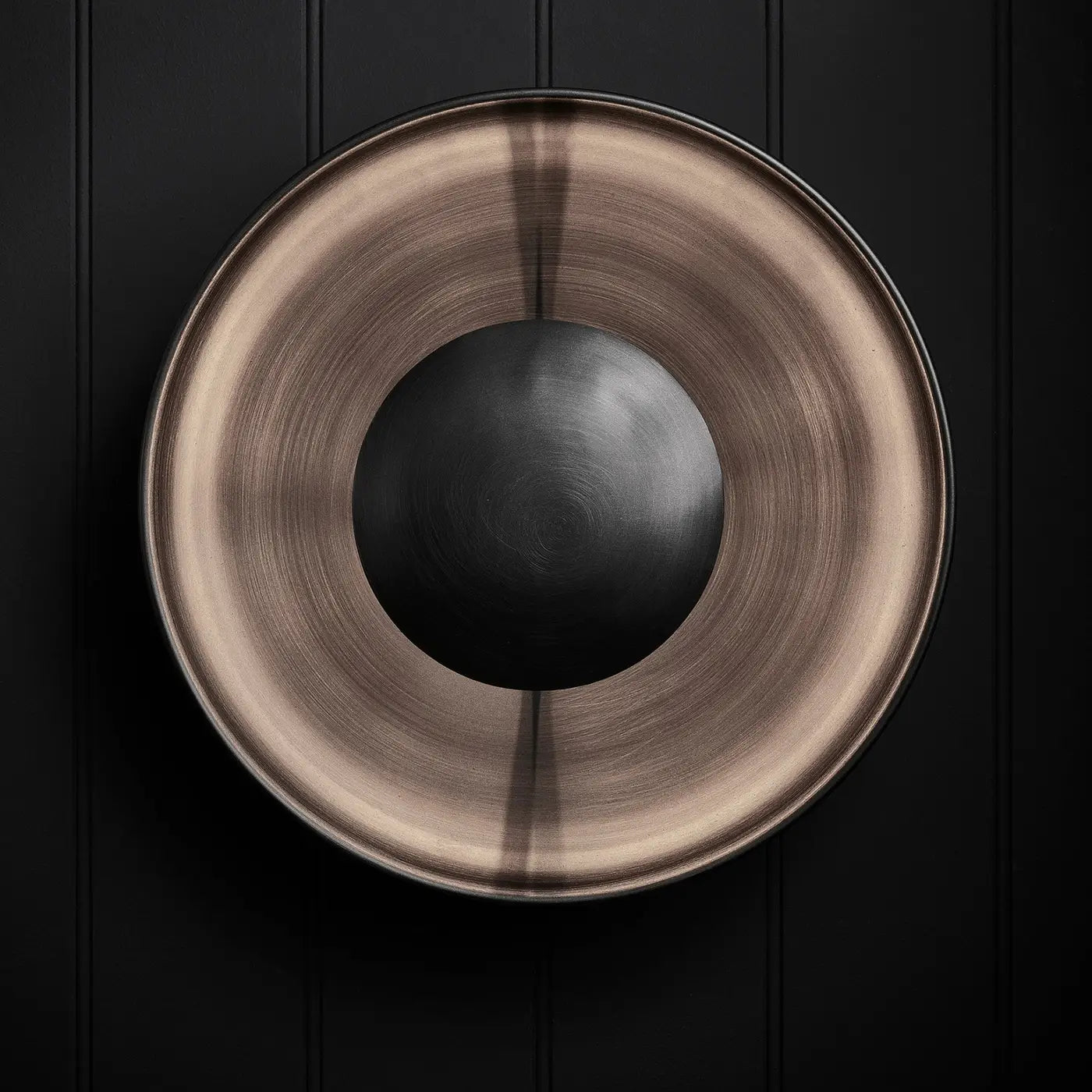 Boston Round Metal Diffuser Wall Light- Various Finishes