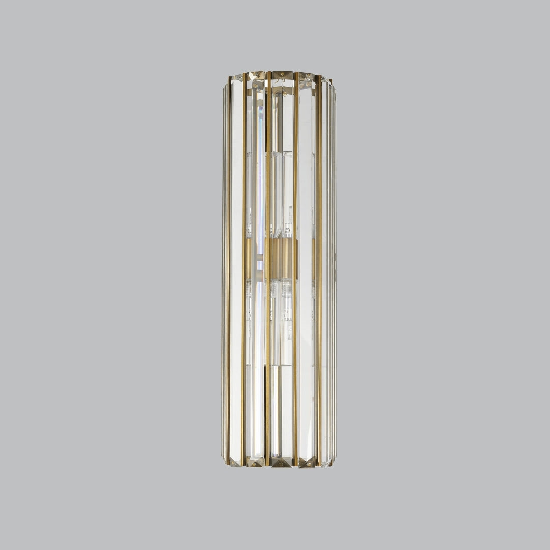 Yule IP65 Wall Light- Brass/ Gunmetal Finishes
