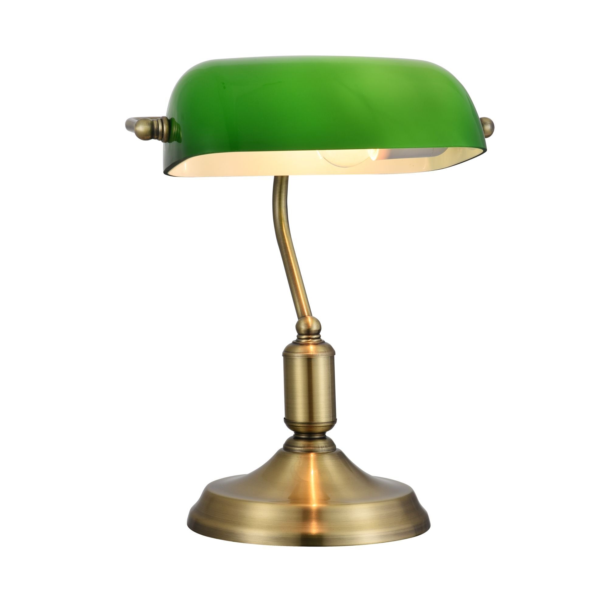 Kiwi Table Light Brass Finish