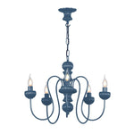 Zhivago 5 Light Armed Pendant Bespoke Fitting Only- Various Colours
