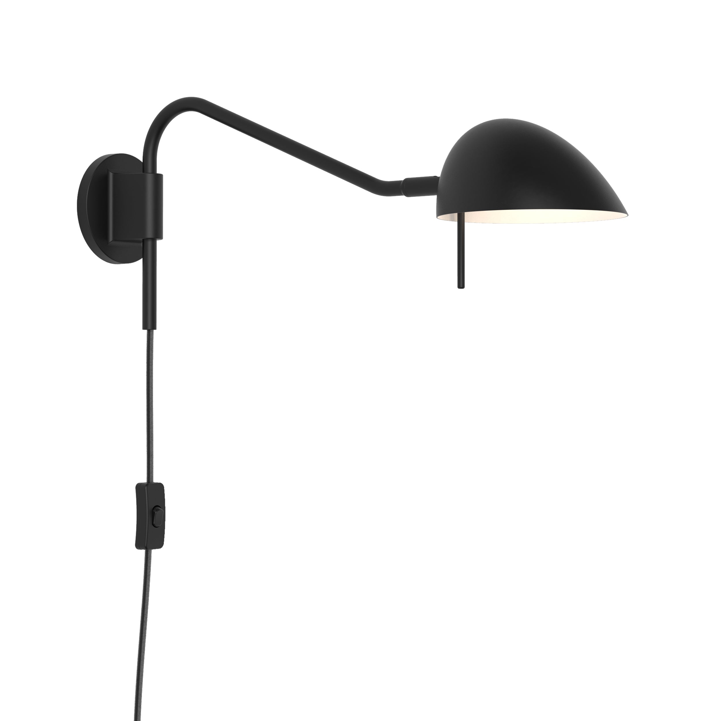 Serge Plug-In Task Light - White/Black