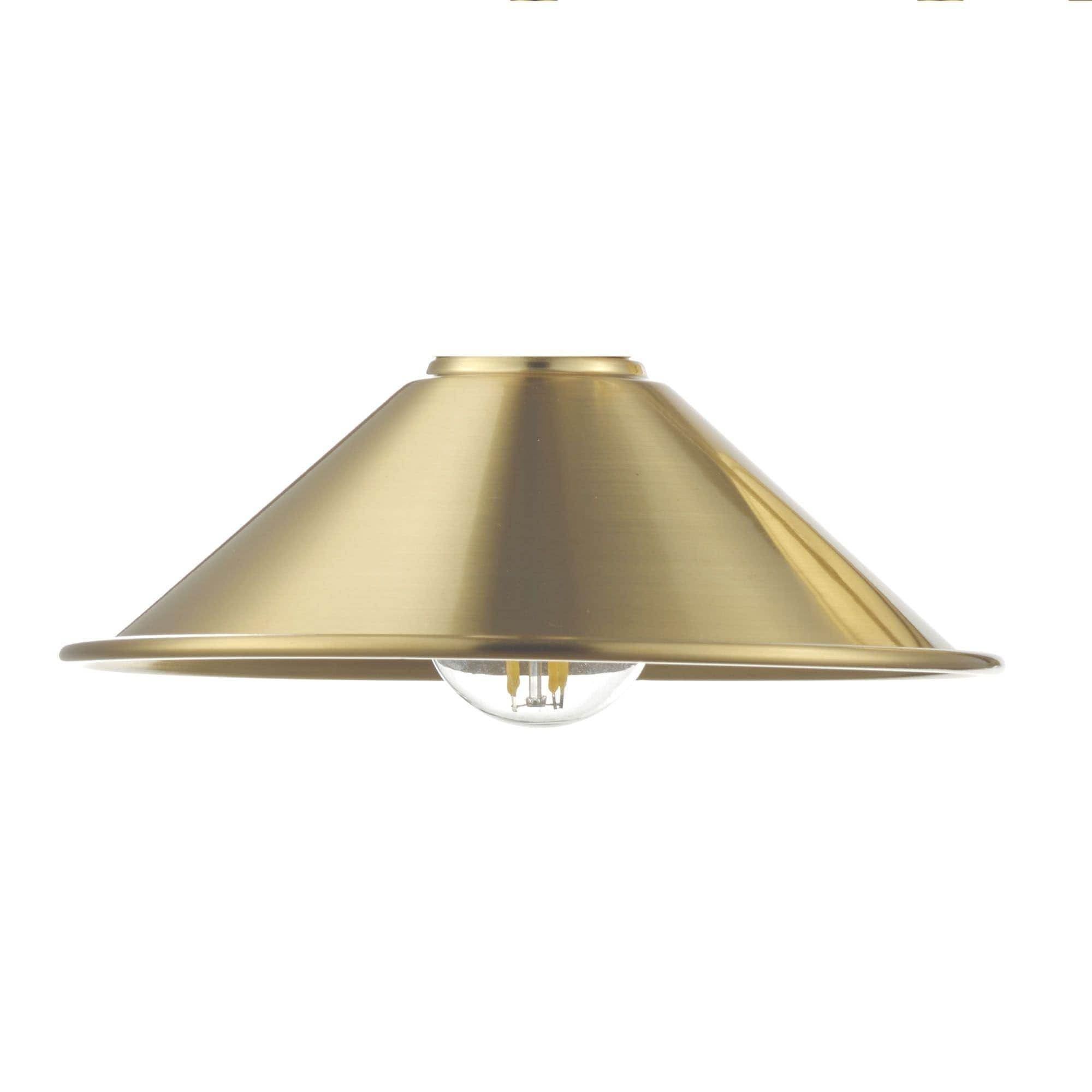 Accessory Metal Aged Brass Shade Only - Cusack Lighting